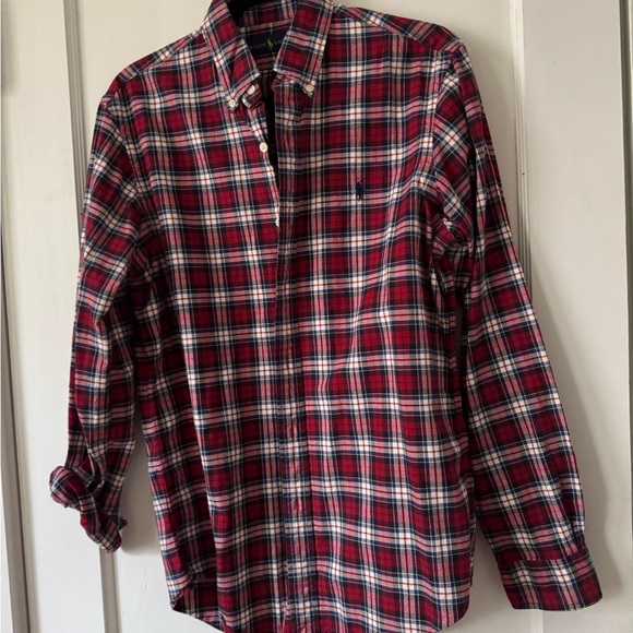 Ralph Lauren Other - Ralph Lauren Red and White Plaid Button Down Shirt